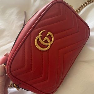 GUCCI RED CROSSBODY